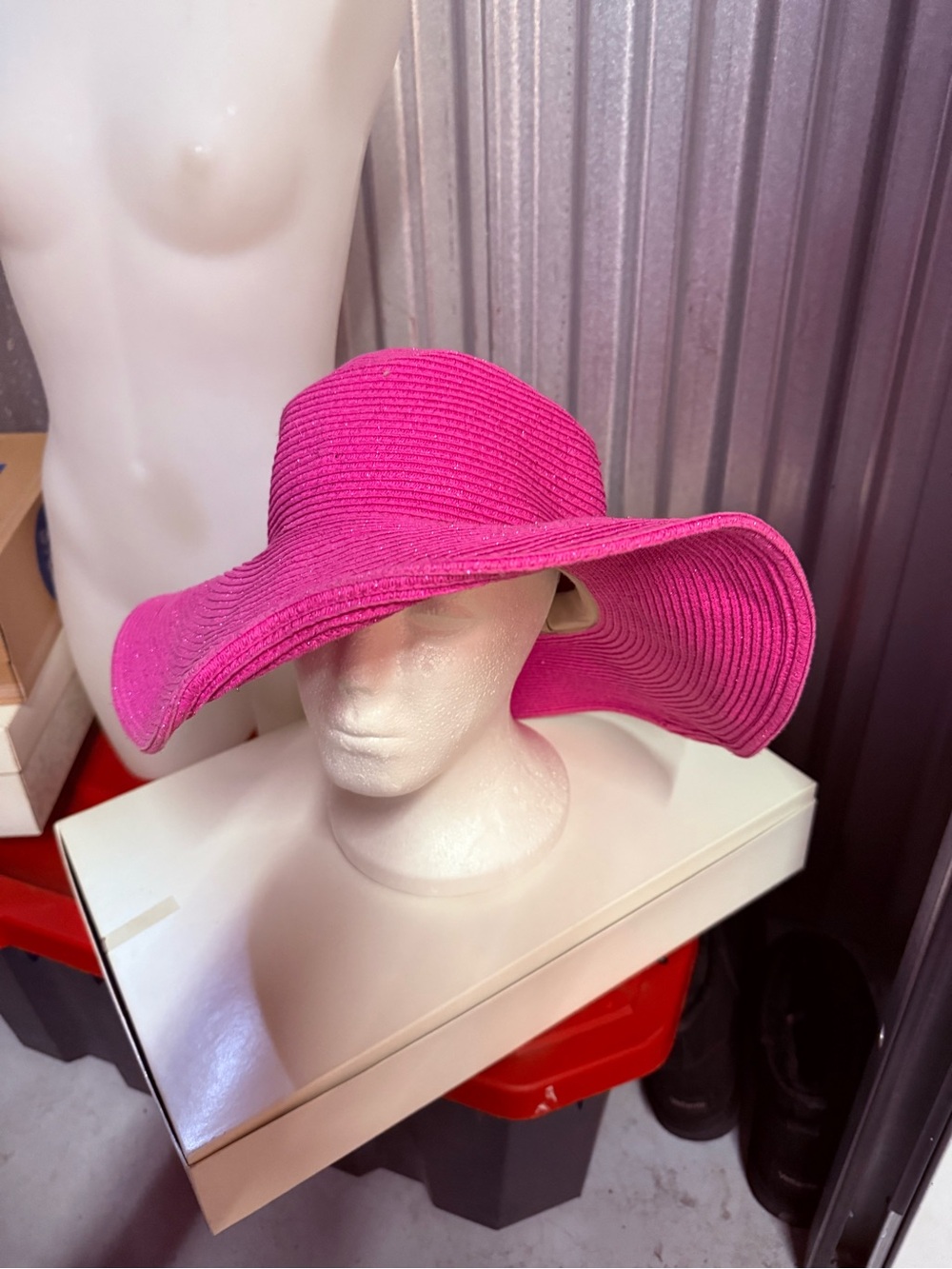 Capelli of New York Floppy Sun Hat - Hot Pink